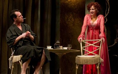 Darren Pettie and Olympia Dukakis Photo